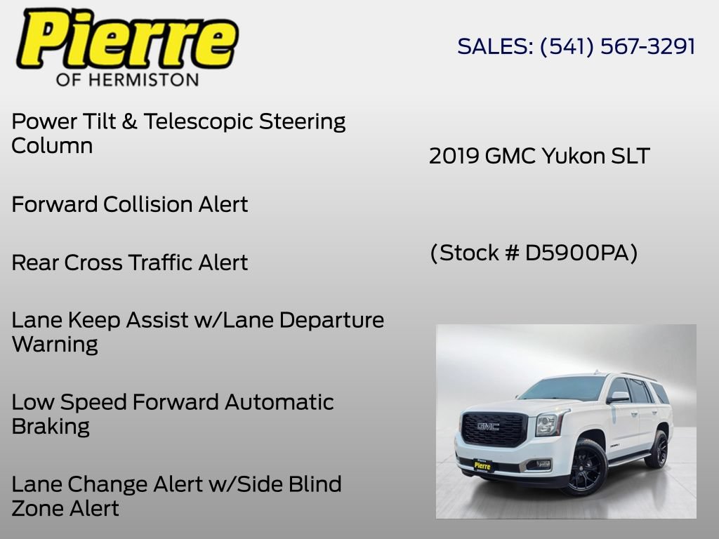 Used 2019 GMC Yukon SLT AWD/4WD image 36