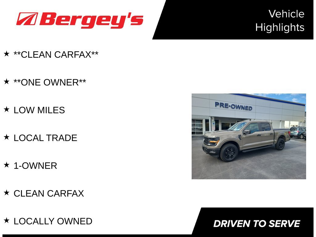 Used 2025 Ford F150 STX w/ Equipment Group 201A FX4 AWD/4WD image 4