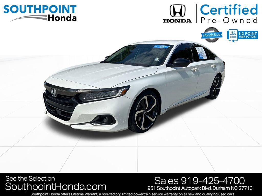 Certified 2021 Honda Accord Sport Special Edition video 3