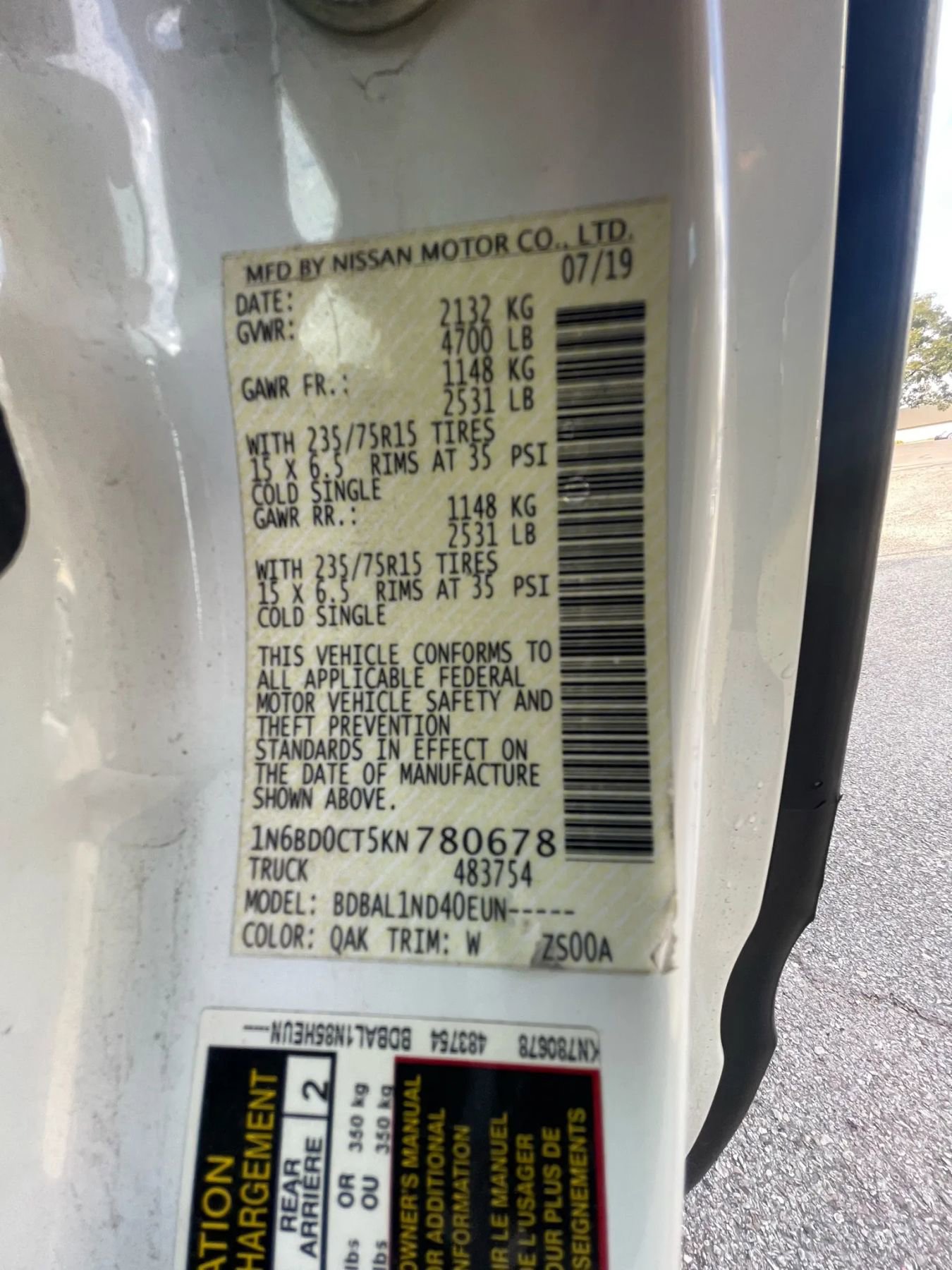 Used 2019 Nissan Frontier S image 10