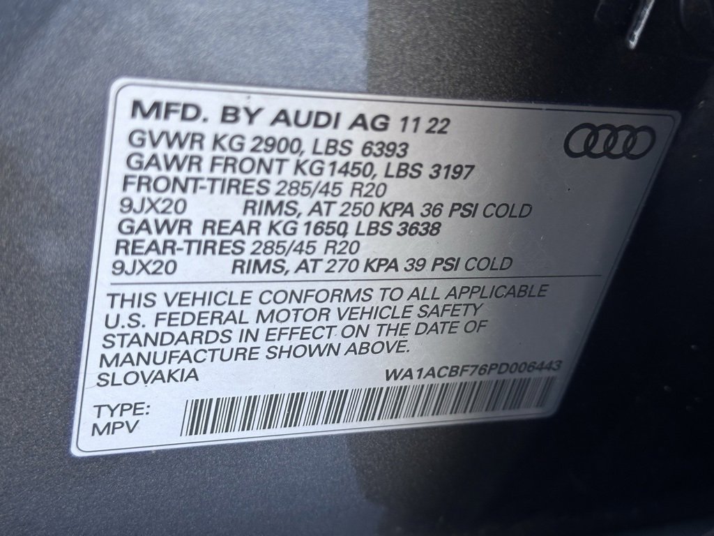 Used 2023 Audi Q7 2.0T Premium w/ Convenience Package image 23