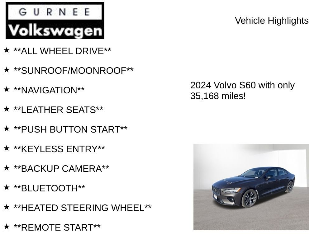 Used 2024 Volvo S60 B5 Core image 7