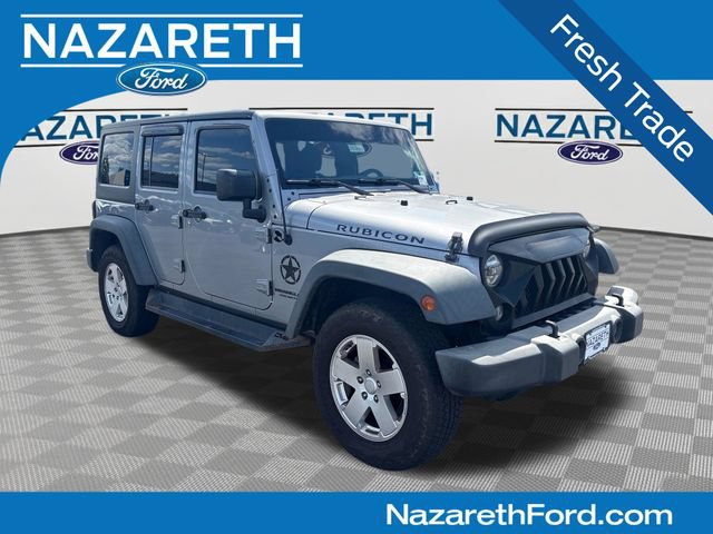 Used 2015 Jeep Wrangler Unlimited Rubicon w/ Connectivity Group AWD/4WD image 1