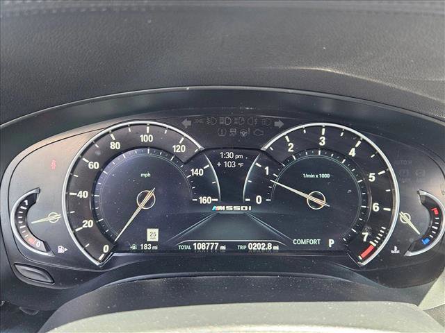 Used 2018 BMW M550i xDrive AWD/4WD image 11