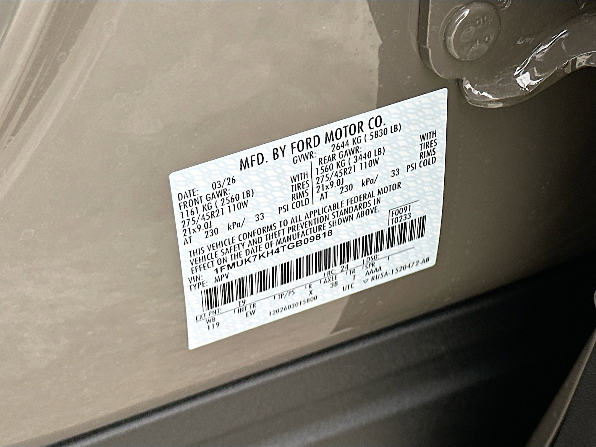 New 2026 Ford Explorer ST-Line w/ ST-Line Street Pack image 21