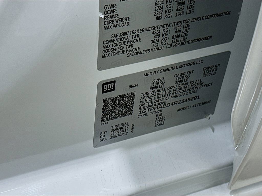 Used 2024 GMC Sierra 1500 Pro w/ Pro Value Package image 32