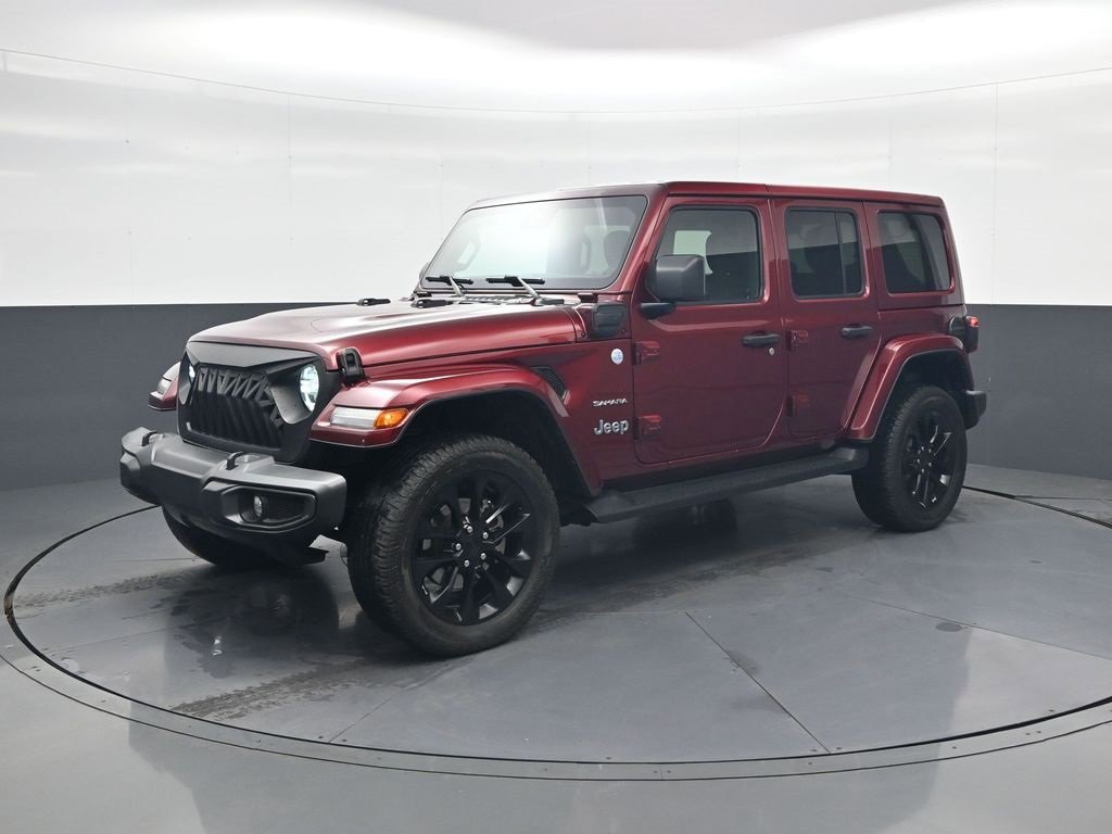 Used 2021 Jeep Wrangler Unlimited Sahara 4xe w/ Cold Weather Group image 3