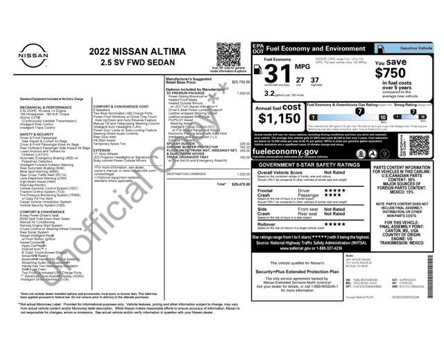 Used 2022 Nissan Altima 2.5 SV w/ SV Premium Package FWD image 14