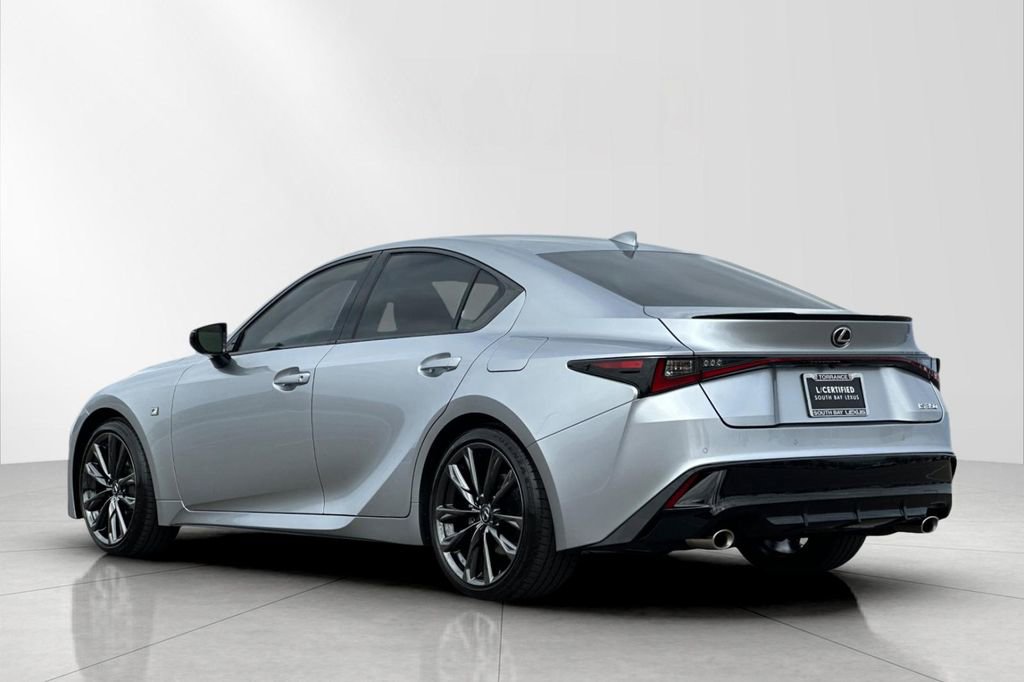 Certified 2025 Lexus IS 350 F Sport w/ Accessory Package RWD image 4