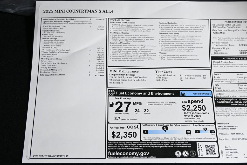 Used 2025 MINI Cooper Countryman S image 31