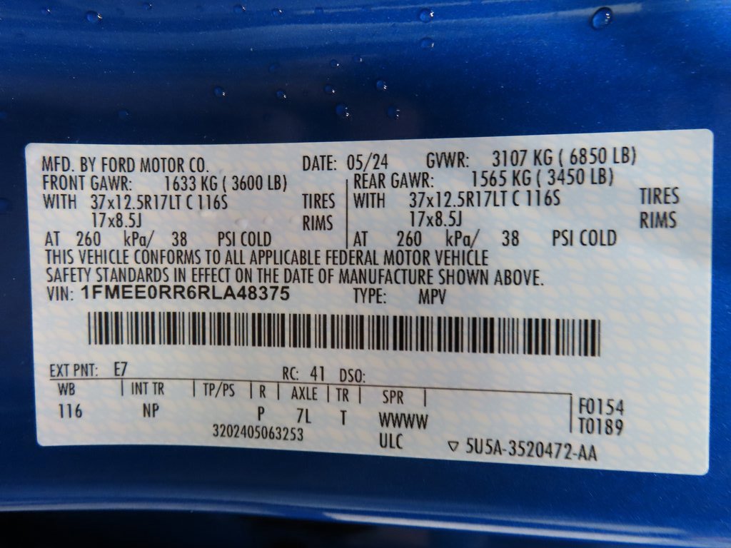 Used 2024 Ford Bronco Raptor w/ Interior Carbon Fiber Pack 6 image 73