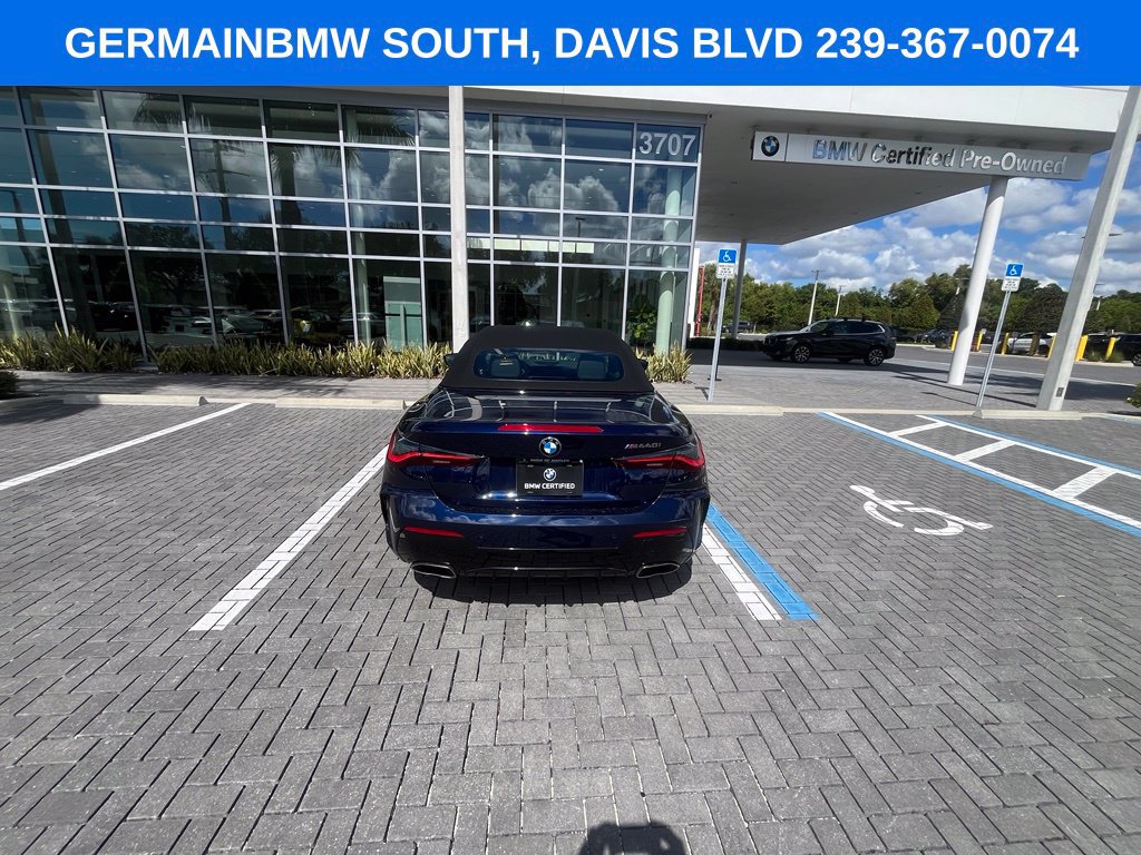Certified 2023 BMW M440i Convertible w/ Premium Package RWD image 6