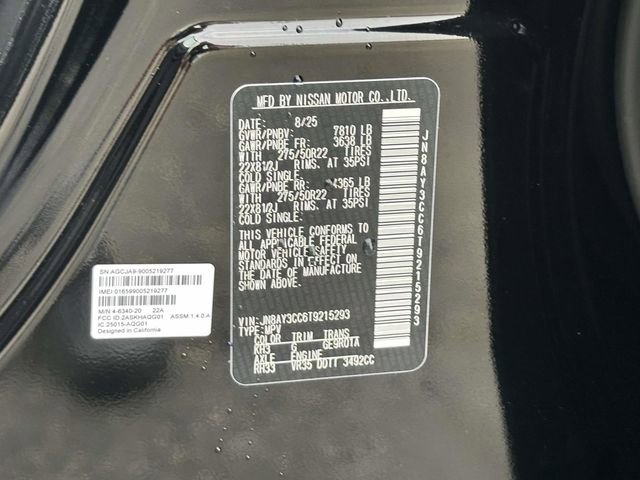 New 2026 Nissan Armada Platinum Reserve image 25