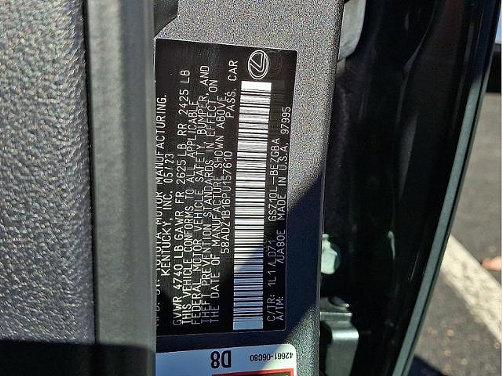 Used 2023 Lexus ES 350 w/ Premium Package FWD image 25