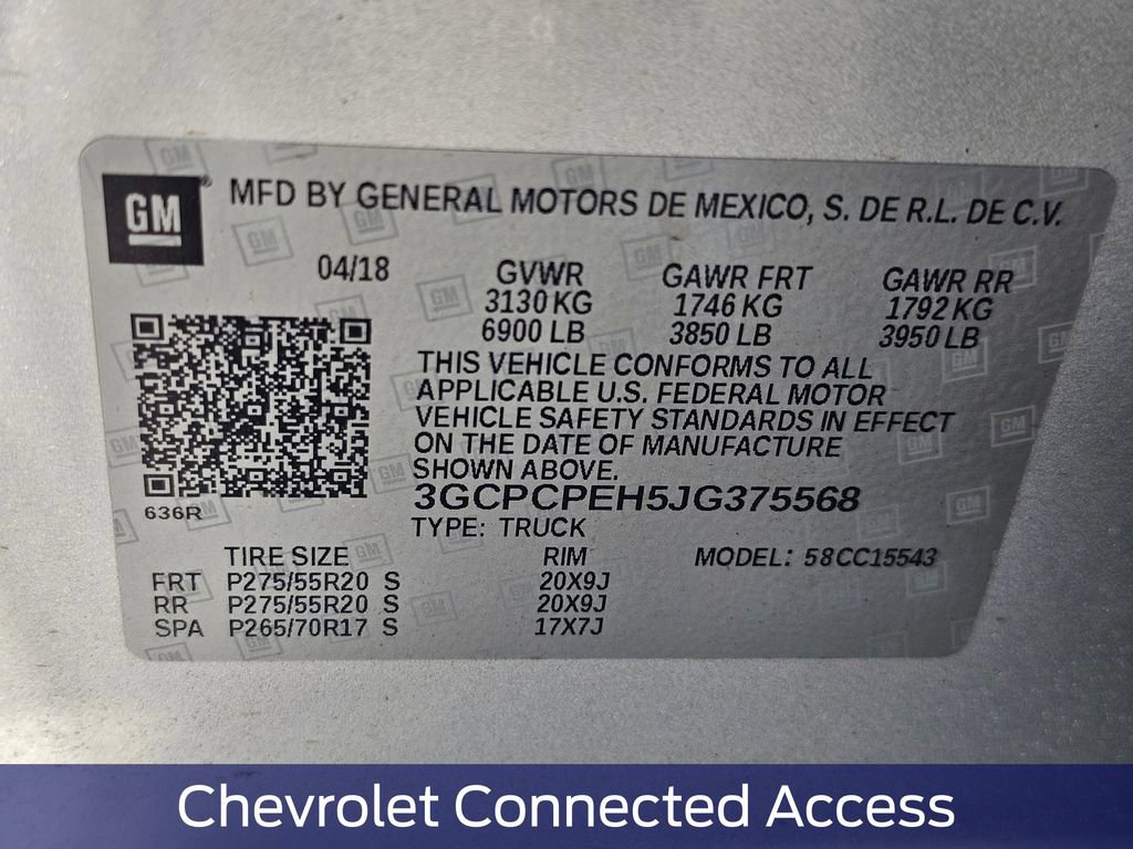 Used 2018 Chevrolet Silverado 1500 Custom w/ Rally 1 Edition image 25