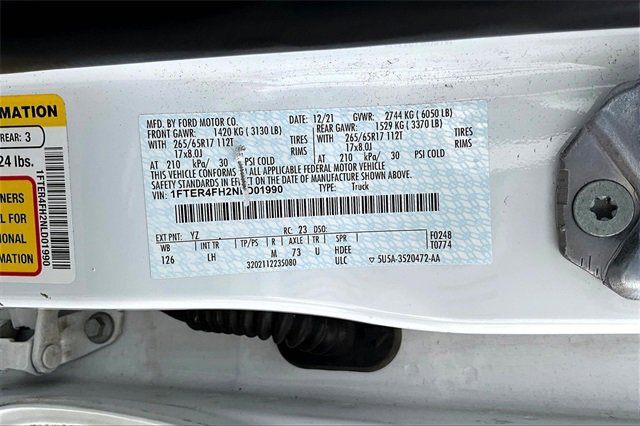 Used 2022 Ford Ranger XLT w/ Equipment Group 301A Mid image 16