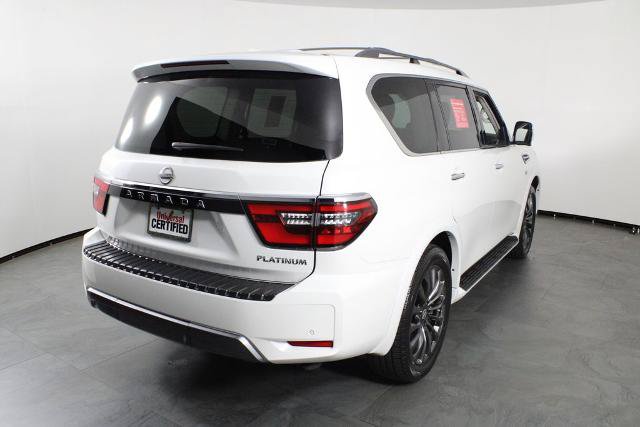 Certified 2022 Nissan Armada Platinum w/ Captain's Chairs Package RWD image 4