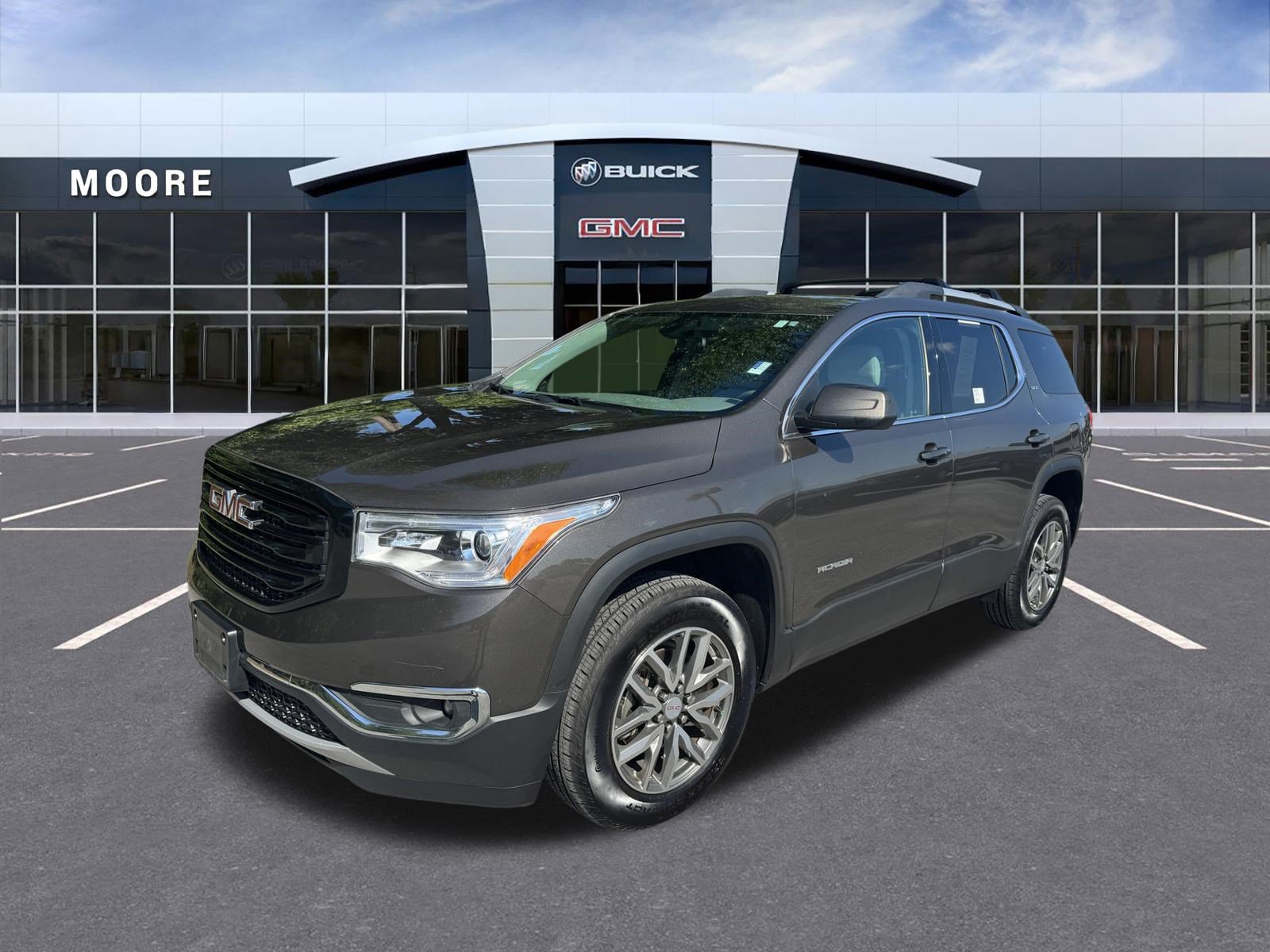 Used 2019 GMC Acadia SLE w/ LPO, Black Accent Package FWD image 8