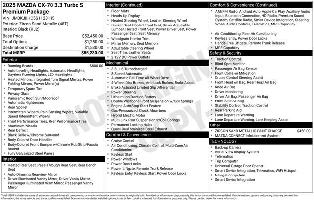 Used 2025 MAZDA CX-70 3.3 Turbo S w/ Premium Package image 31