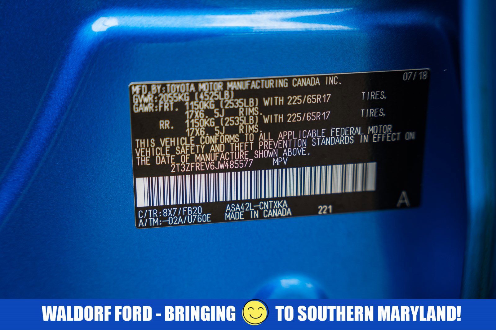 Used 2018 Toyota RAV4 LE w/ All Weather Liner Package image 34