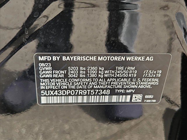 Used 2024 BMW X3 sDrive30i w/ Convenience Package RWD image 25