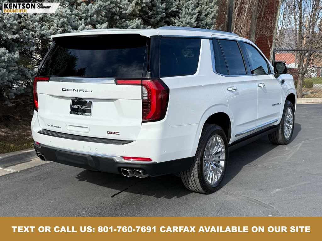 Used 2025 GMC Yukon Denali w/ Sun & Power Step Package image 9