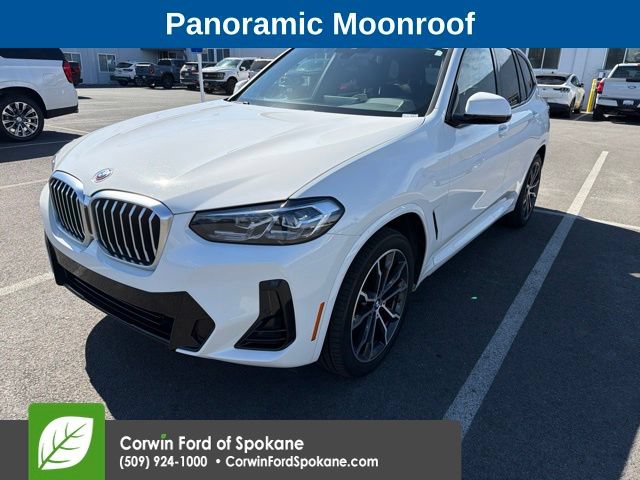 Used 2022 BMW X3 xDrive30i w/ M Sport Package 2 AWD/4WD image 2