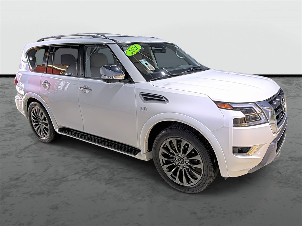 Used 2021 Nissan Armada Platinum w/ Captain's Chairs Package image 5