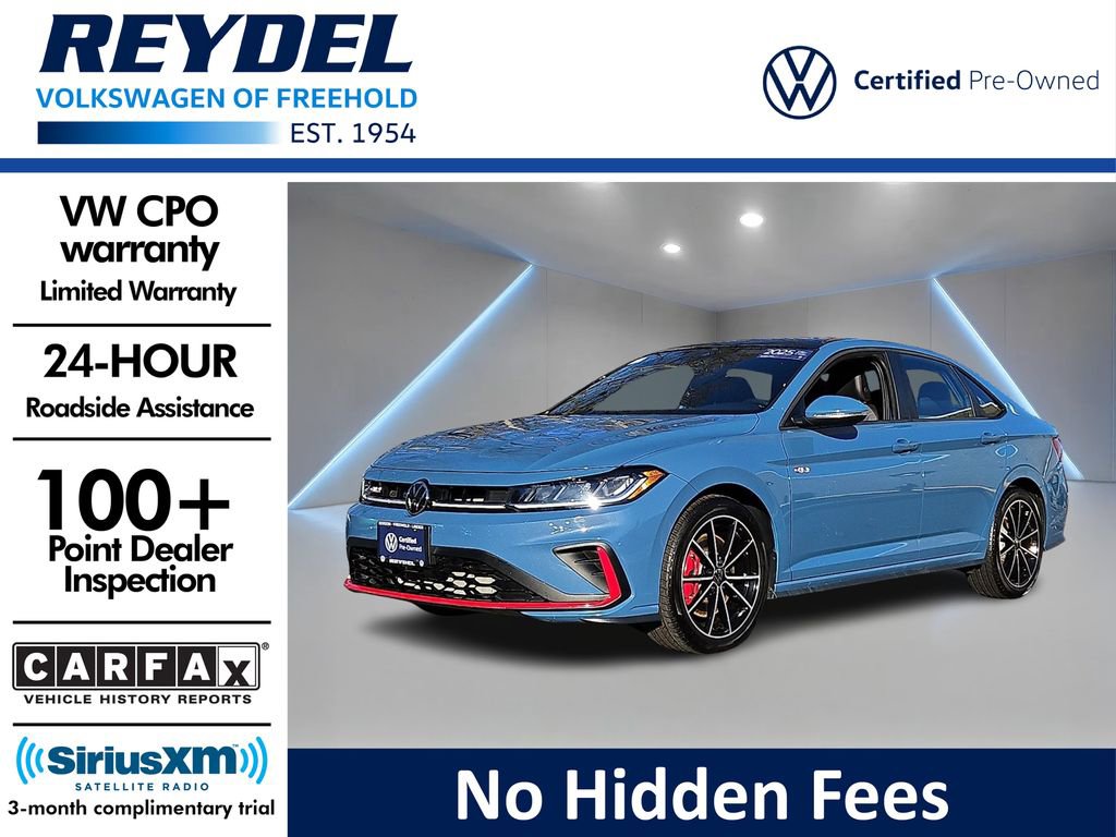 Certified 2025 Volkswagen Jetta GLI Autobahn FWD image 1