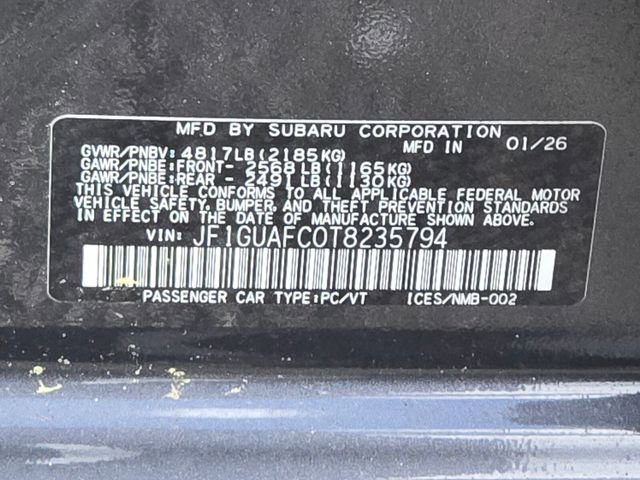 New 2026 Subaru Impreza 2.0i Sport AWD/4WD image 20