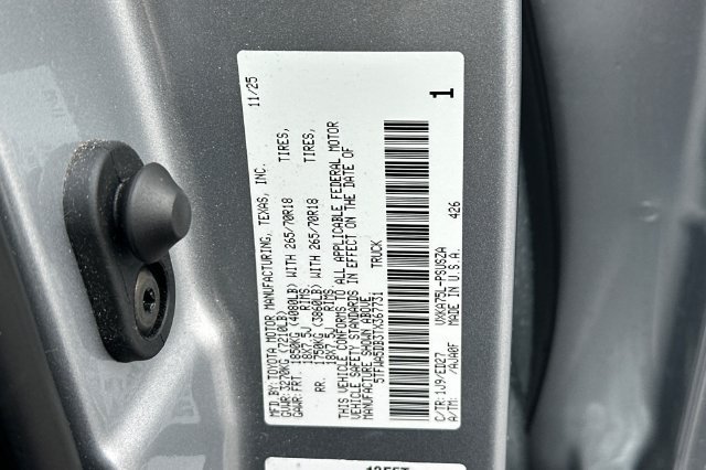 Used 2026 Toyota Tundra SR5 w/ TRD Rally Package AWD/4WD image 37