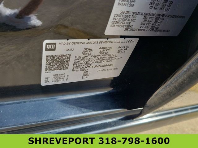 Used 2022 GMC Sierra 1500 Elevation w/ X31 Off-Road Package AWD/4WD image 34