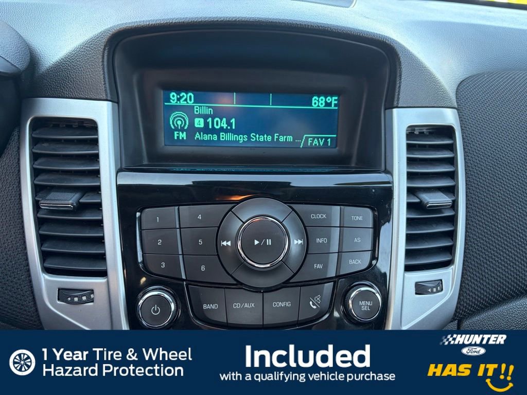 Used 2015 Chevrolet Cruze LT w/ Sun And Sound Package FWD image 10