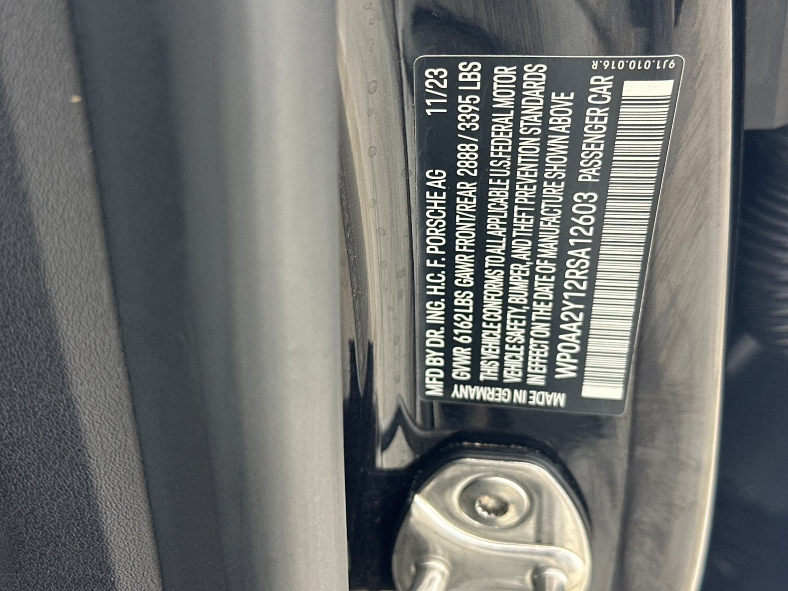 Certified 2024 Porsche Taycan w/ Premium Package RWD image 29
