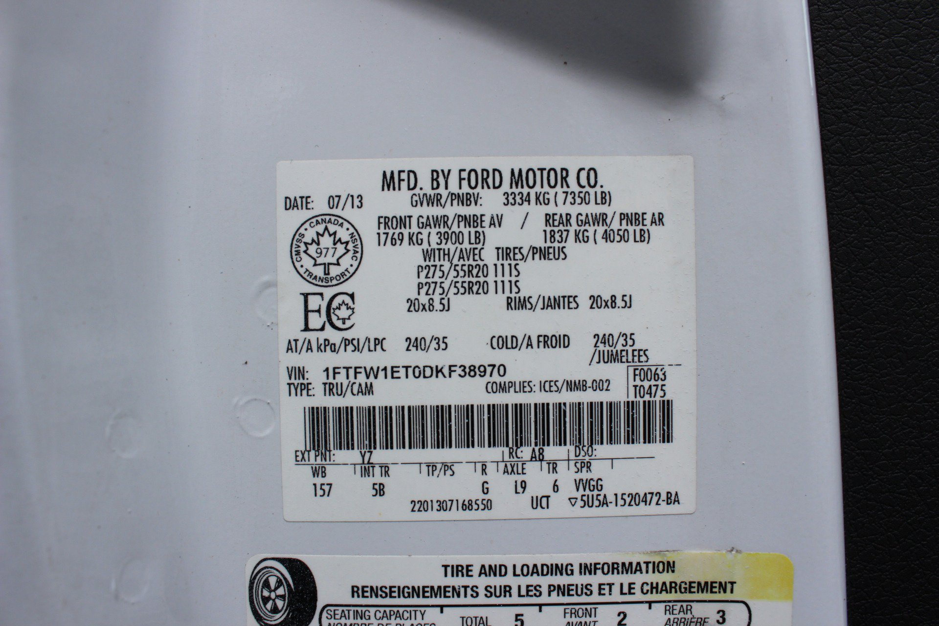 Used 2013 Ford F150 FX4 w/ Luxury Equipment Group AWD/4WD image 41