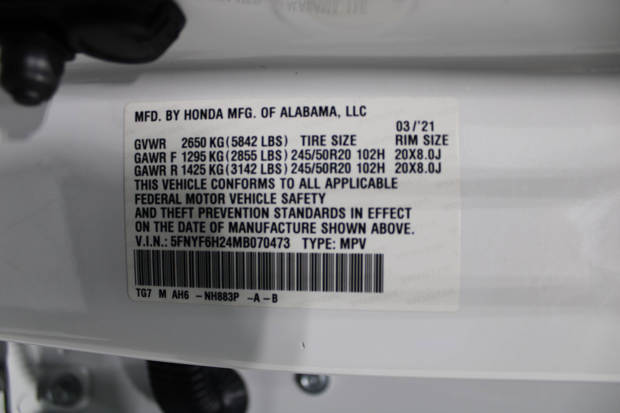 Used 2021 Honda Pilot Special Edition image 46