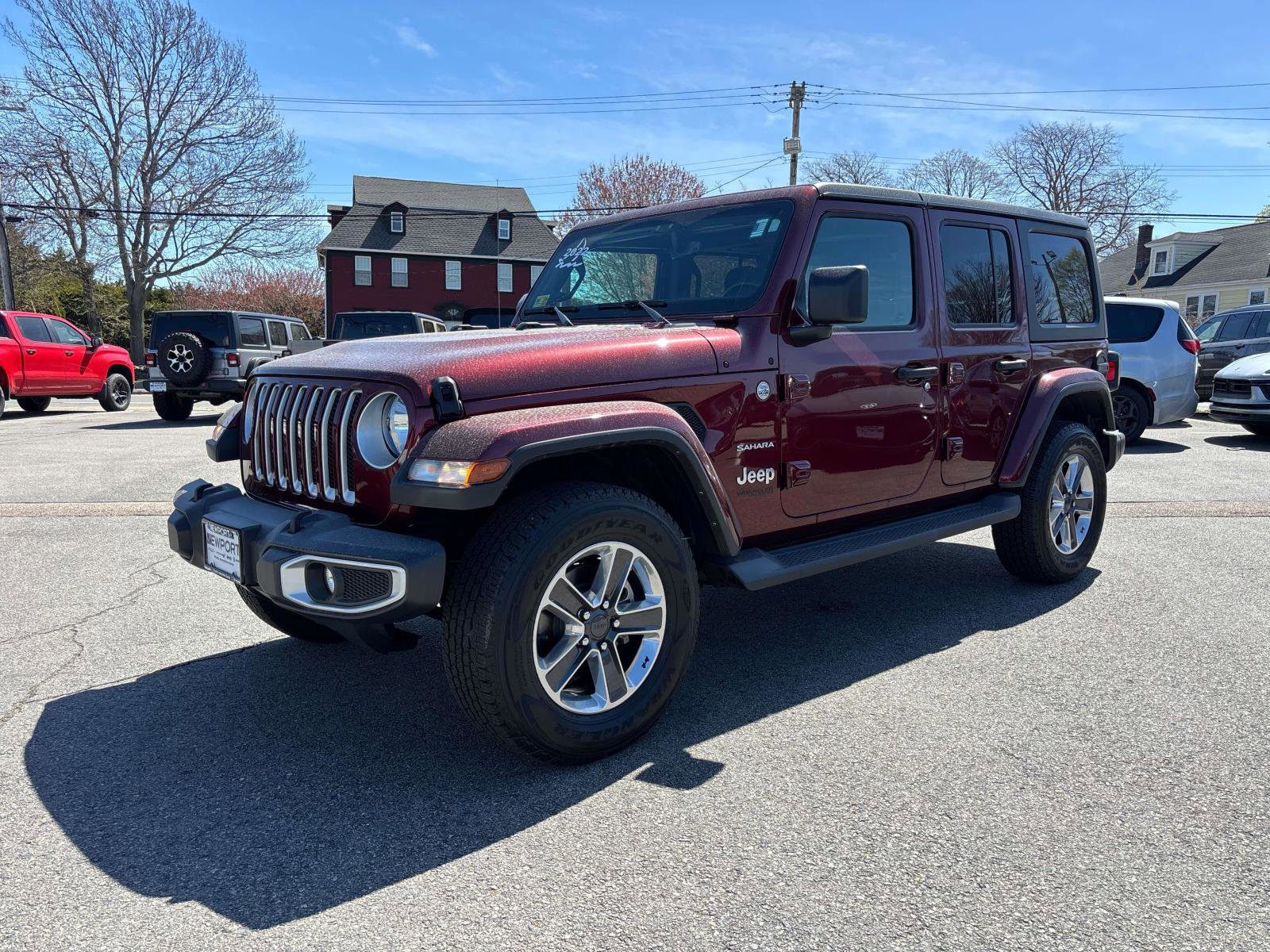 Certified 2022 Jeep Wrangler Unlimited Sahara w/ Cold Weather Group AWD/4WD image 7