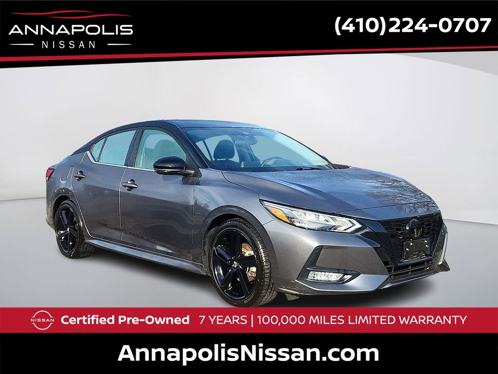 Certified 2022 Nissan Sentra SR w/ Midnight Edition image 1
