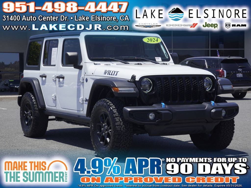 Used 2024 Jeep Wrangler Unlimited AWD/4WD image 1