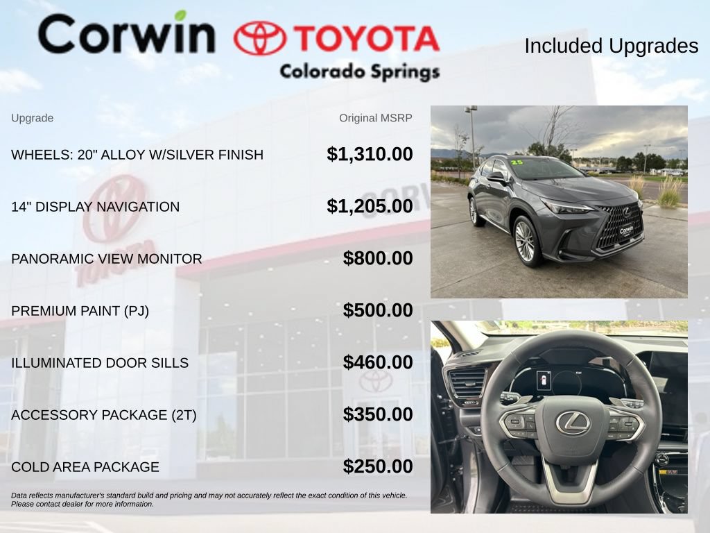 Used 2025 Lexus NX 350 AWD w/ Accessory Package (2T) image 4