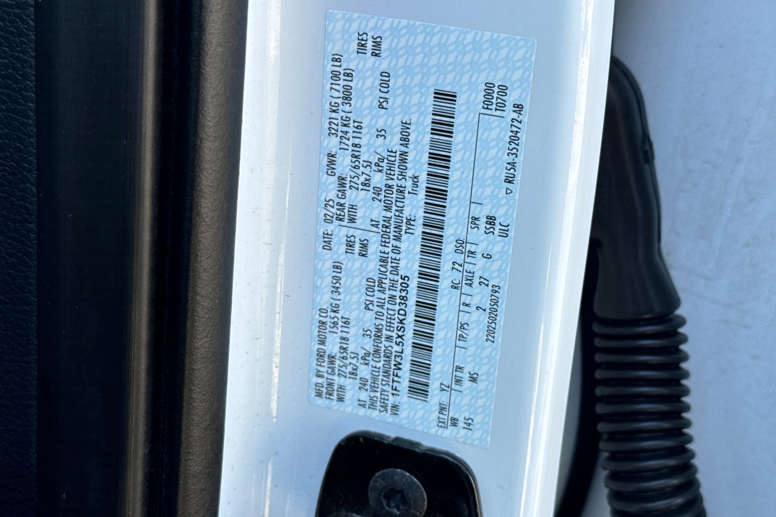 Certified 2025 Ford F150 XLT w/ Equipment Group 301A Standard AWD/4WD image 32