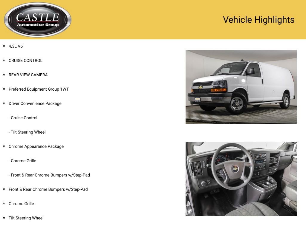 Used 2023 Chevrolet Express 2500 w/ Driver Convenience Package image 3