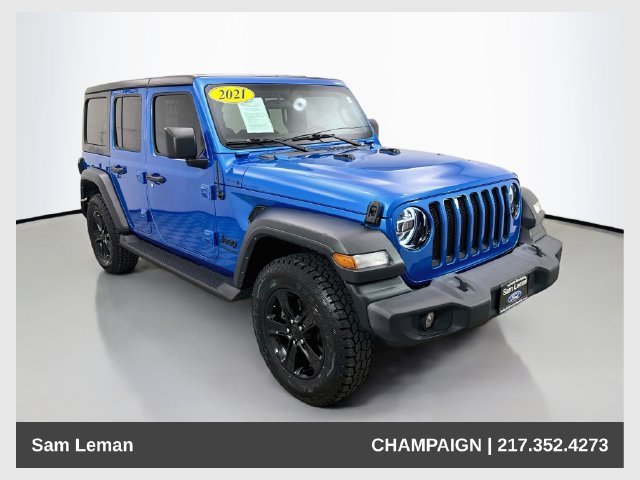 Used 2021 Jeep Wrangler Unlimited Sport AWD/4WD image 1