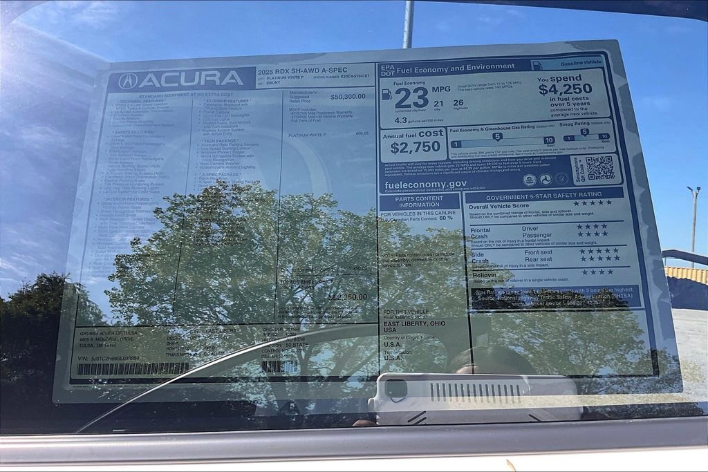 New 2025 Acura RDX A-Spec image 30