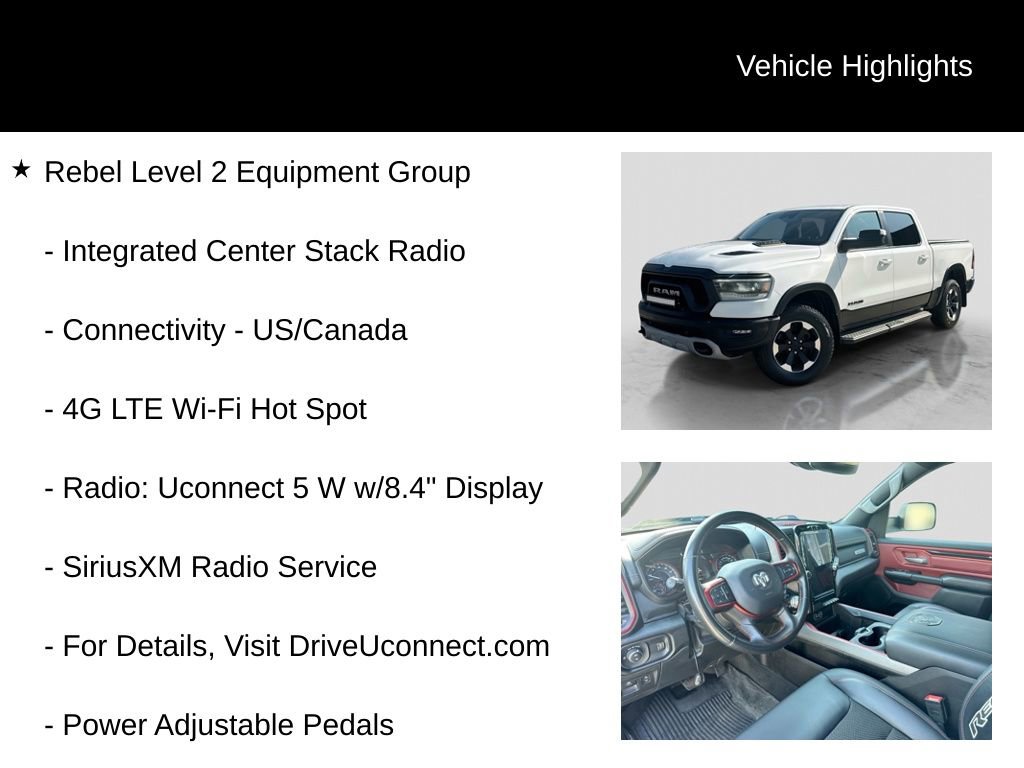 Used 2022 RAM 1500 Rebel w/ Rebel Level 2 Equipment Group AWD/4WD image 26