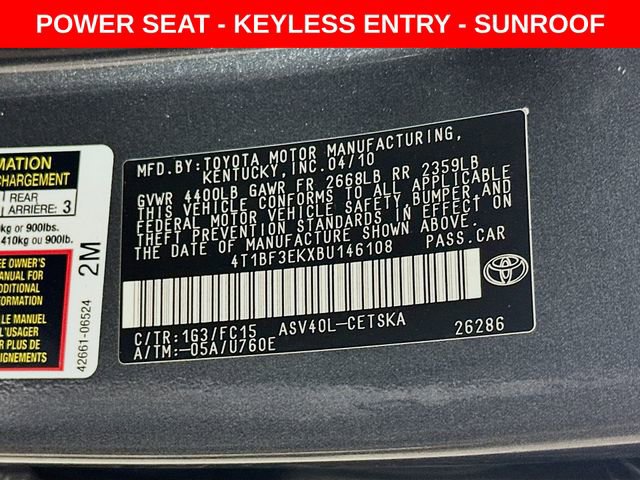 Used 2011 Toyota Camry SE image 31