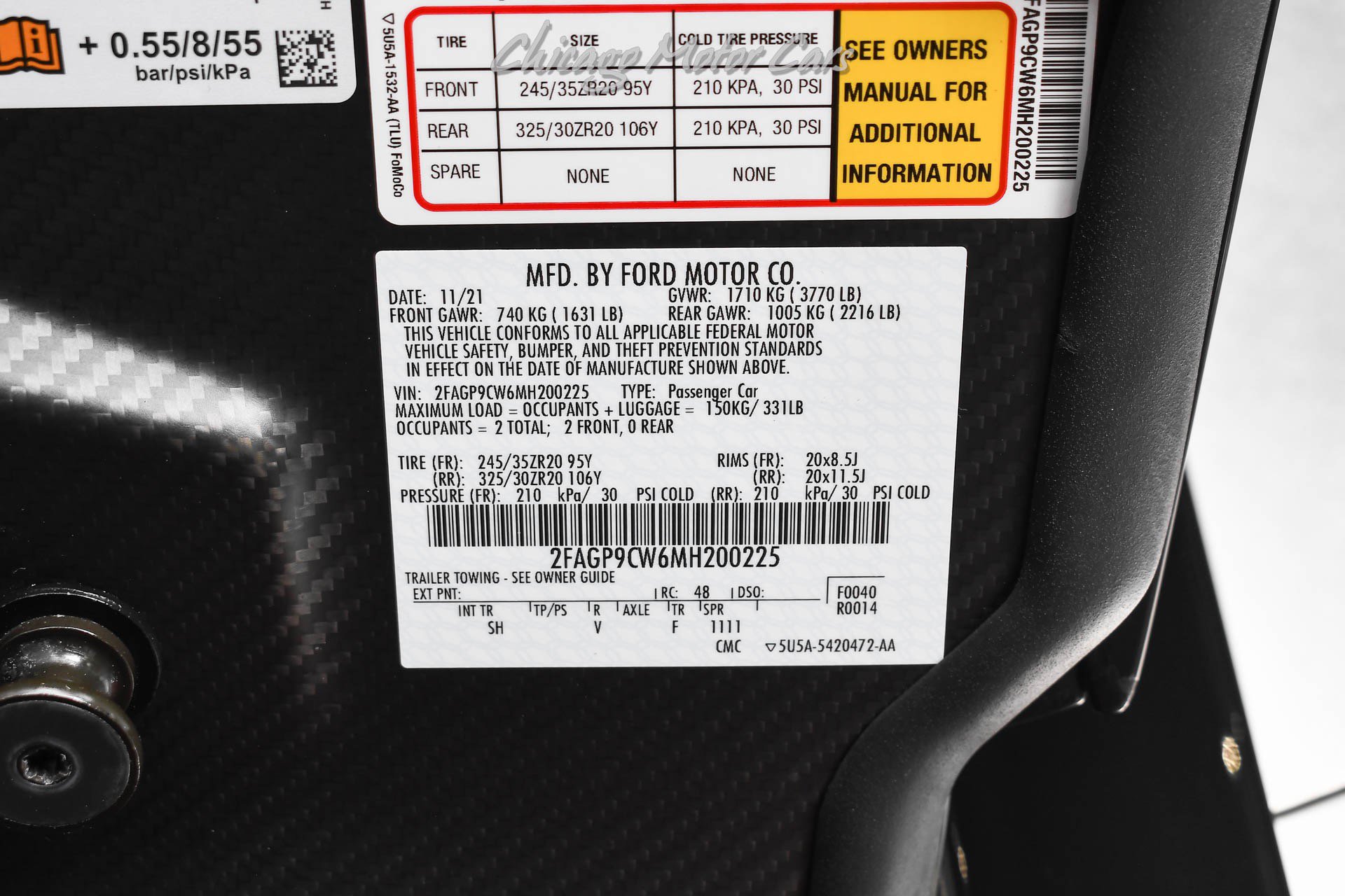 Used 2021 Ford GT RWD image 53