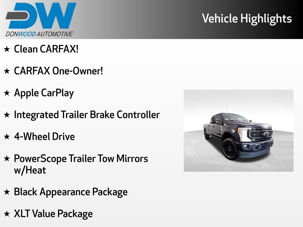 Used 2022 Ford F250 XLT w/ Black Appearance Package AWD/4WD image 6
