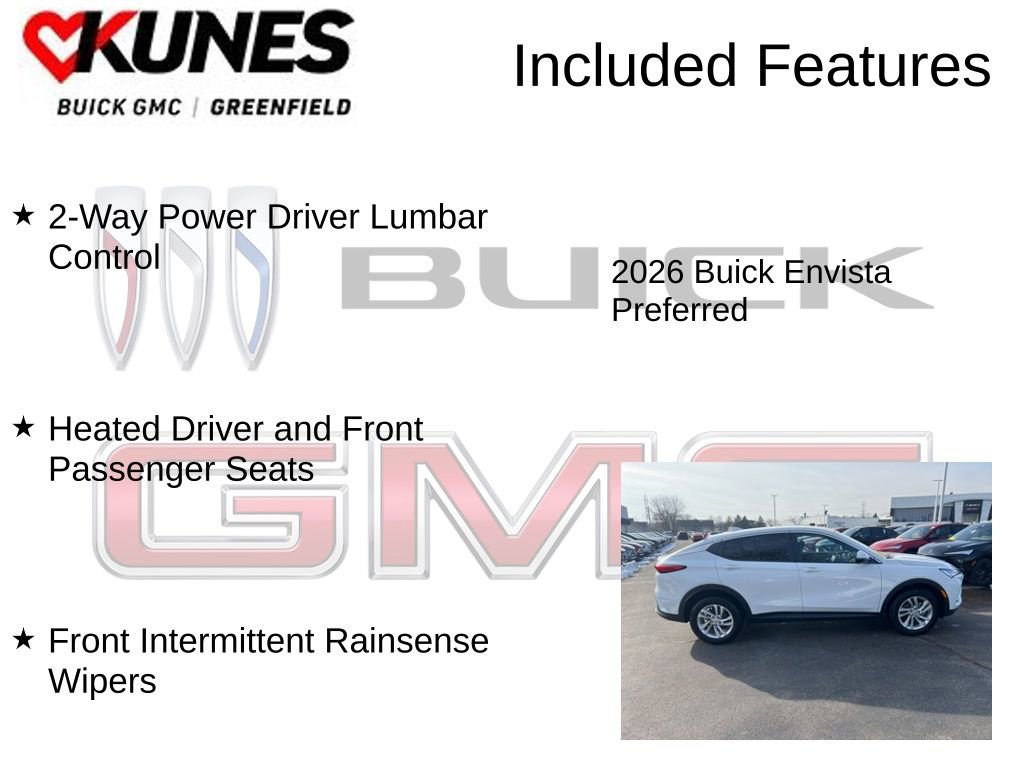 New 2026 Buick Envista Preferred w/ Convenience I Package image 4