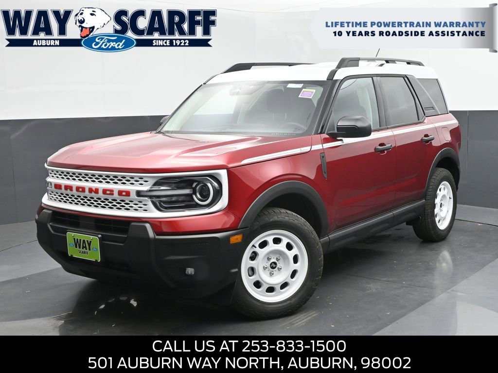 New 2025 Ford Bronco Sport Heritage w/ Convenience Package video 1